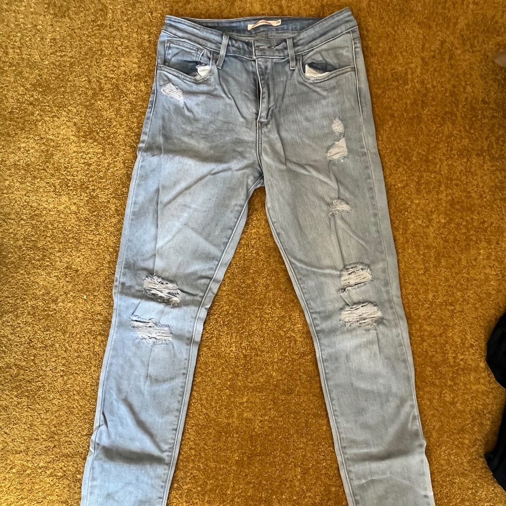 Levi 701 High waisted Jeans